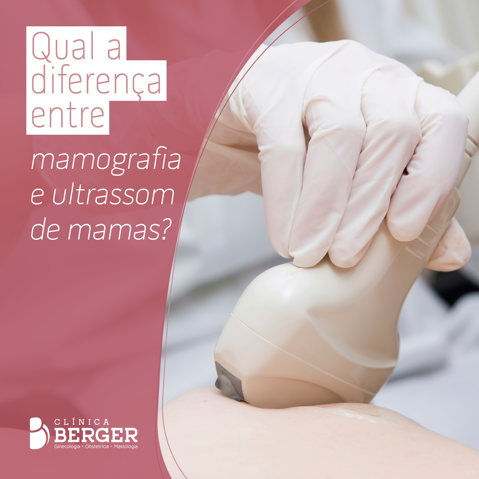 Qual a diferença entre mamografia e ultrassom de mamas?